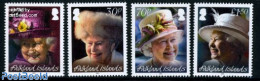 Falkland Islands 2011 Queen Elizabeth II 85th Birthday 4v, Mint NH, History - Kings & Queens (Royalty) - Familles Royales