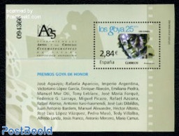 Spain 2011 Goya Awards S/s, Mint NH, Performance Art - Film - Unused Stamps