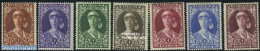 Belgium 1931 Anti Tuberculosis 7v, Queen Elizabeth, Mint NH, Health - History - Anti Tuberculosis - Kings & Queens (Ro.. - Ungebraucht