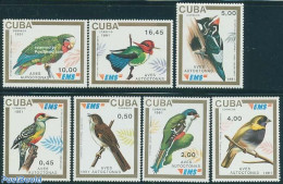 Cuba 1991 Birds 7v, Mint NH, Nature - Birds - Woodpeckers - Ungebraucht