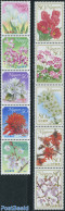 Japan 2010 Flowers 10v (2x [:::]), Mint NH, Nature - Flowers & Plants - Ungebraucht