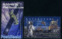 Kazakhstan 1999 Cosmonautic Day 2v, Mint NH, Transport - Space Exploration - Kasachstan