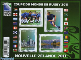 France 2011 World Cup Rugby New Zealand S/s, Mint NH, Sport - Rugby - Sport (other And Mixed) - Neufs