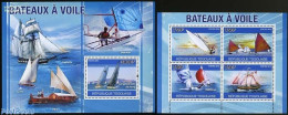 Togo 2010 Sailing Ships 2 S/s, Mint NH, Transport - Ships And Boats - Bateaux