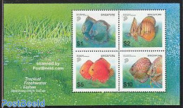Singapore 2002 Fish S/s, Mint NH, Nature - Fish - Fishes