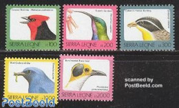 Sierra Leone 1999 Birds 5v (with Year 1999), Mint NH, Nature - Birds - Other & Unclassified