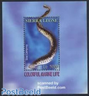 Sierra Leone 2004 Sea Lampry S/s, Mint NH, Nature - Fish - Poissons