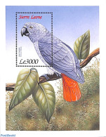 Sierra Leone 1999 Grey Parrot S/s, Mint NH, Nature - Birds - Parrots - Other & Unclassified