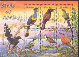Sierra Leone 2003 Lindner T-Blank Page 1X (802407), Mint NH, Nature - Birds - Andere & Zonder Classificatie