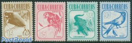 Cuba 2005 Definitives, Animals 4v, Mint NH, Nature - Animals (others & Mixed) - Birds - Crocodiles - Parrots - Reptiles - Nuevos