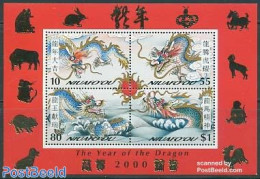 Niuafo'ou 2000 Year Of The Dragon S/s, Mint NH, Various - New Year - Neujahr