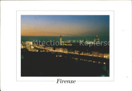 72340479 Firenze Florenz Panorama Notturno Nachtaufnahme  - Autres & Non Classés