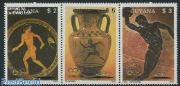 Guyana 1987 Olympic Games Seoul 3v , Mint NH, Sport - Olympic Games - Art - Ceramics - Porzellan