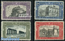 Italy 1928 National Militia 4v, Unused (hinged), Art - Architecture - Other & Unclassified