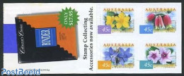 Australia 1999 Flowers Booklet, Mint NH, Nature - Flowers & Plants - Stamp Booklets - Nuovi