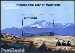 Grenada 2002 Int. Mountain Year S/s, Mint NH, Sport - Mountains & Mountain Climbing - Climbing