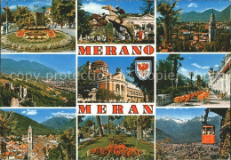72340441 Merano Suedtirol Mit Seilbahn Meran - Autres & Non Classés