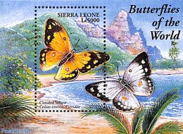Sierra Leone 2001 Butterflies S/s, Collas Crocerae, Mint NH, Nature - Butterflies - Autres & Non Classés
