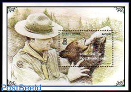 Sierra Leone 1998 World Jamoree Chile S/s, Mint NH, Nature - Sport - Animals (others & Mixed) - Bears - Scouting - Other & Unclassified