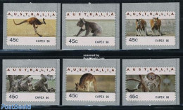 Australia 1996 Automat Stamps, Capex 96 6v, Mint NH, Nature - Animals (others & Mixed) - Automat Stamps - Nuovi