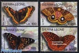 Sierra Leone 2004 Butterflies 4v, Mint NH, Nature - Butterflies - Autres & Non Classés