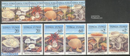 Tonga 1997 Mushrooms 12v ([:::::]+3x[:]), Mint NH, Nature - Mushrooms - Champignons