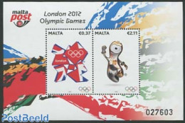 Malta 2012 Olympic Games London S/s, Mint NH, Sport - Olympic Games - Malte