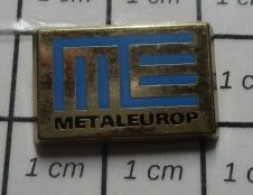 1516A Pin's Pins / Beau Et Rare / MARQUES / METALEUROP - Marques