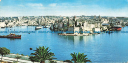 R664472 Malta. Grand Harbour. View Of Senglea And Fort St. Angelo. The Malta Imp - Monde