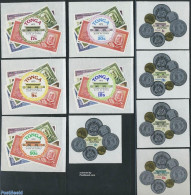 Tonga 1973 Bank Of Tonga 10v, Mint NH, Various - Banking And Insurance - Money On Stamps - Münzen