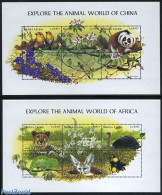 Sierra Leone 1998 Flora & Fauna 12v (2 M/s), Mint NH, Nature - Animals (others & Mixed) - Flowers & Plants - Other & Unclassified