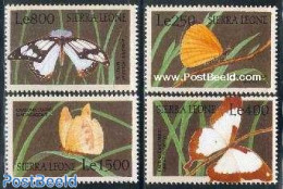 Sierra Leone 2001 Butterflies 4v, Mint NH, Nature - Butterflies - Autres & Non Classés
