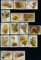 Guyana 1985 Orchids 16v, Mint NH, Nature - Flowers & Plants - Orchids - Guiana (1966-...)