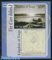 Tonga 2013 Tin Can Island S/s, Mint NH, Transport - Various - Ships And Boats - Maps - Bateaux