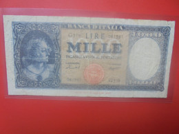 ITALIE 1000 LIRE 1948-61 Circuler (B.33) - 1000 Lire