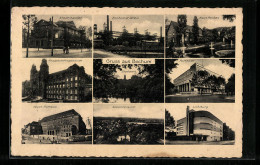AK Bochum, Parkhotel, Haus Rechen, Bochumer Verein  - Bochum