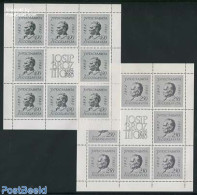 Yugoslavia 1980 Definitives, Tito 2 M/ss, Mint NH - Unused Stamps