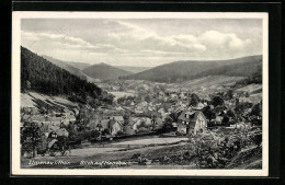 AK Ilmenau I. Thür., Blick Auf Manebach  - Ilmenau