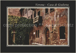 72340303 Verona Veneto Casa Di Giulietta Verona - Autres & Non Classés