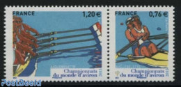 France 2015 World Championships Rowing 2v [:], Mint NH, Sport - Transport - Kayaks & Rowing - Ships And Boats - Ongebruikt