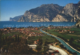 72340287 Torbole Lago Di Garda Fliegeraufnahme Mit See Und Sacra-Fluss Torbole S - Autres & Non Classés