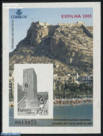 Spain 2005 EXFILNA, Special Sheet (not Valid For Postage), Mint NH, Philately - Art - Castles & Fortifications - Ongebruikt