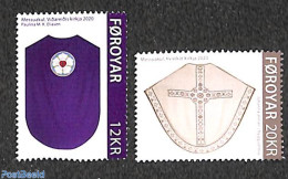 Faroe Islands 2020 Liturgic Costumes 2v, Mint NH, Religion - Religion - Other & Unclassified