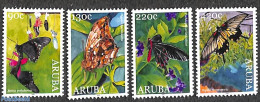 Aruba 2020 Butterflies 4v, Mint NH, Nature - Butterflies - Other & Unclassified