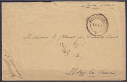 L. En Franchise "Service D'état" Oblit. Fortune MARBEHAN /1919 Pour Gérant Du Comité Local De HABAY-LA-NEUVE - Fortuna (1919)