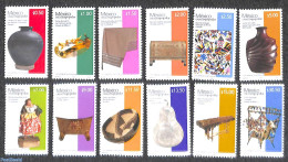 Mexico 2020 Definitives (with Year 2020) 12v, Mint NH, Art - Handicrafts - Mexique