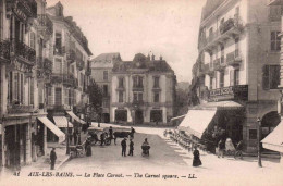 73 - Savoie - CPA - AIX Les BAINS - La Place Carnot - The Carnot Square - - Aix Les Bains