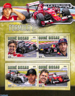 Guinea Bissau 2016 Formula 1 4v M/s, Mint NH, Sport - Autosports - Guinée-Bissau