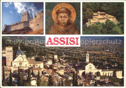 72339688 Assisi Umbria Panorama Basilika Kirche Kloster Hl. Franziskus Firenze - Altri & Non Classificati