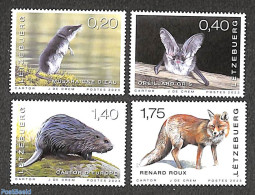 Luxemburg 2023 Mammals 4v, Mint NH, Nature - Animals (others & Mixed) - Bats - Unused Stamps